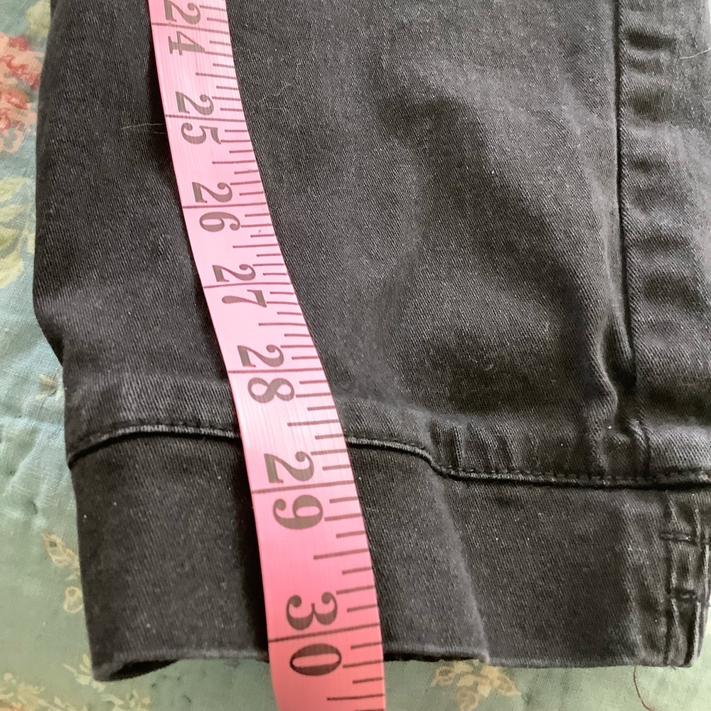 Akademiks Mens Black Stacked Canvas Joggers XL 32x30 Draw String Waist - Picture 6 of 10